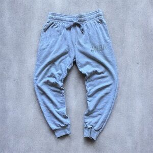 NBA Jogger Sweatpants Official Basketball Heather Gray S Gym Workout Activewear